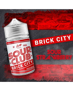 Asap Sour Club – Brick City Sour Strawberry – 60ml