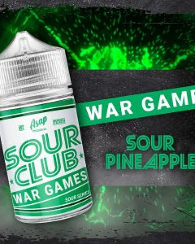 Asap Sour Club – War Games Sour Pineapple – 60ml